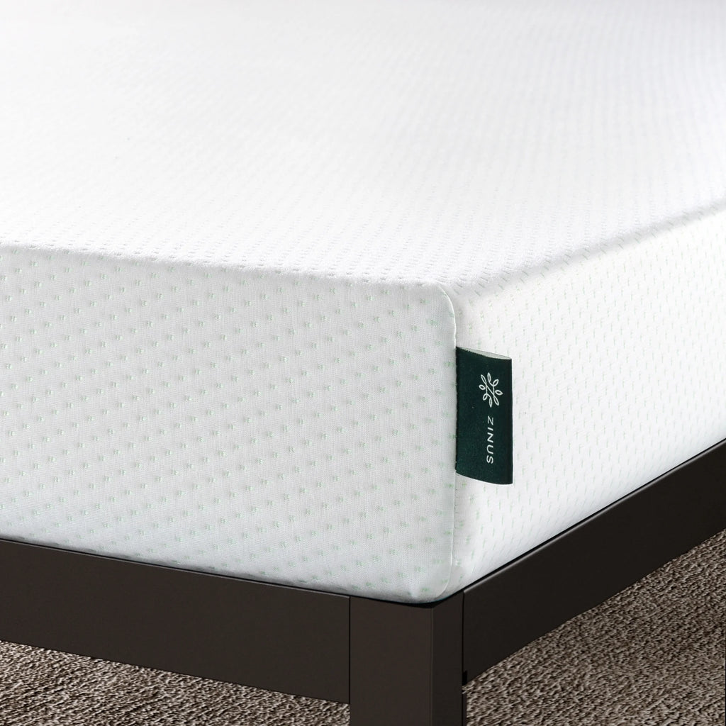 6 Green Tea Memory Foam Mattress Full B7066
