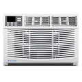 10,000-BTU 115-Volt Window Air Conditioner with LCD Display and Remote, White A146