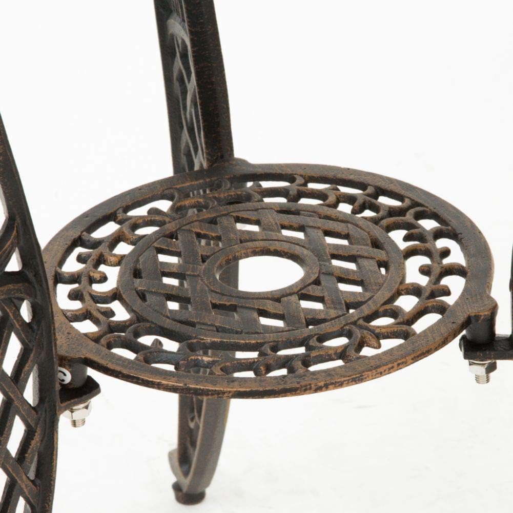 Bronze Cast Aluminum Bistro Set F31782