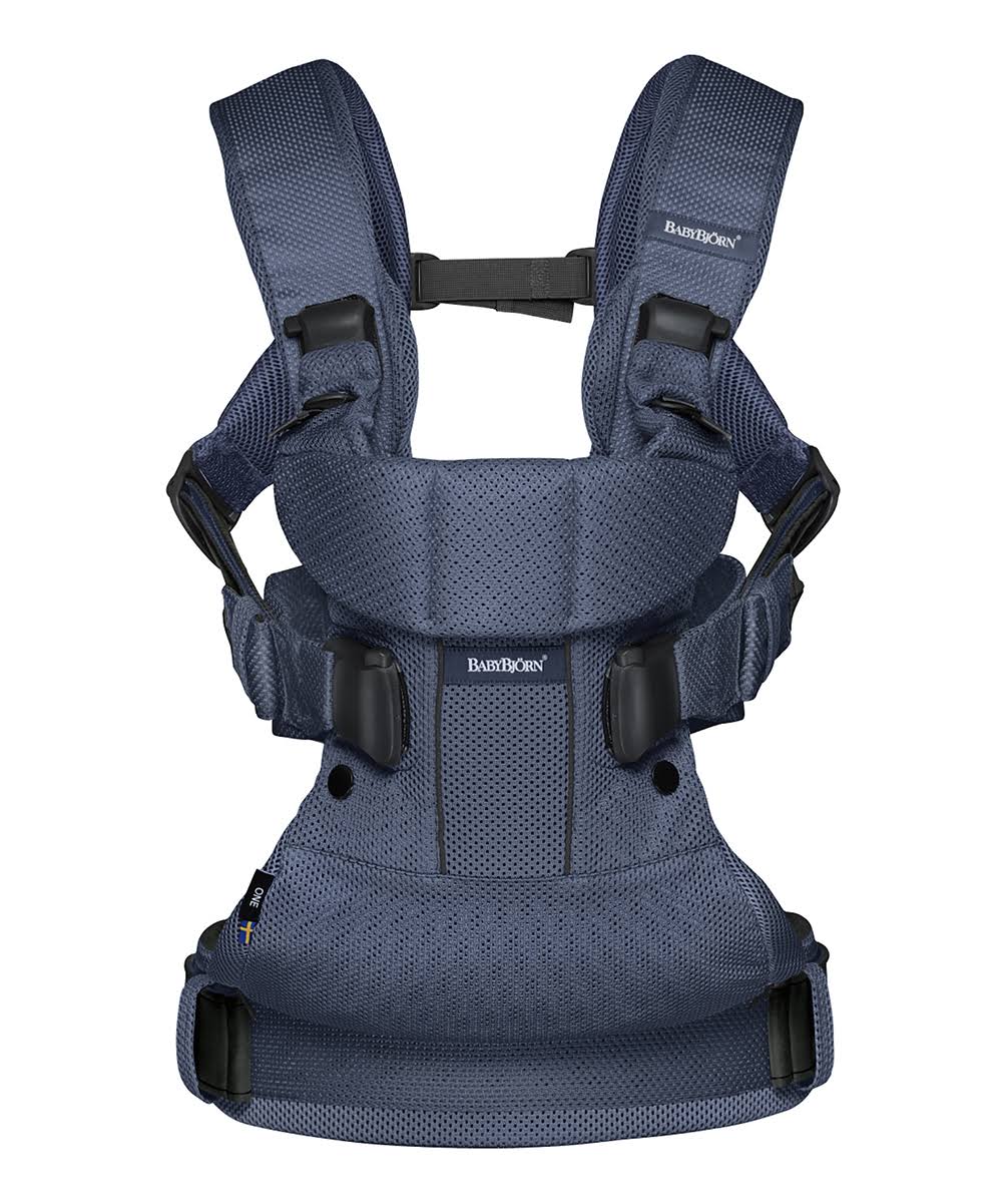 Navy Blue Mesh Baby Carrier H2075