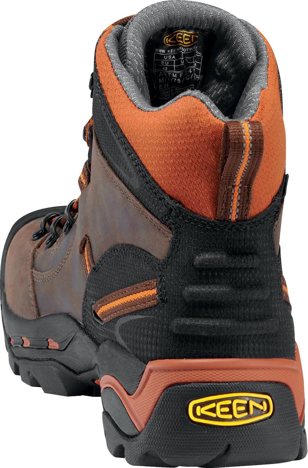 Brown Soft Toe Work Boots H773