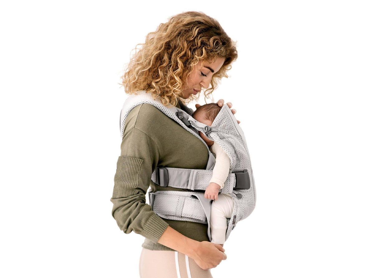Navy Blue Mesh Baby Carrier H2075