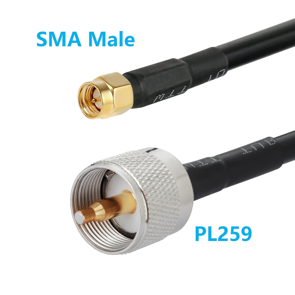 10 ft Low-Loss 50 Ohm Coaxial Cable Z69113