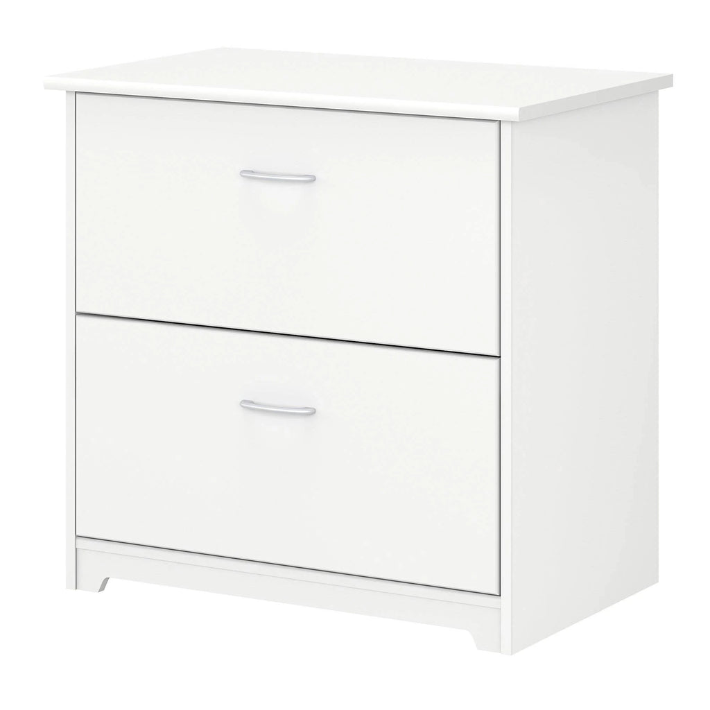 White 2 Drawer Lateral File Cabinet S46956