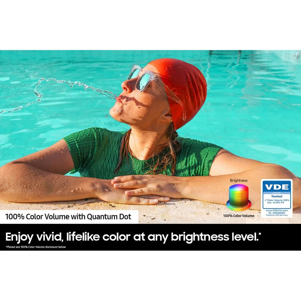 55 Inch QLED 4K Smart TV Bundle with 2 YR CPS Enhanced Protection Pack I9960