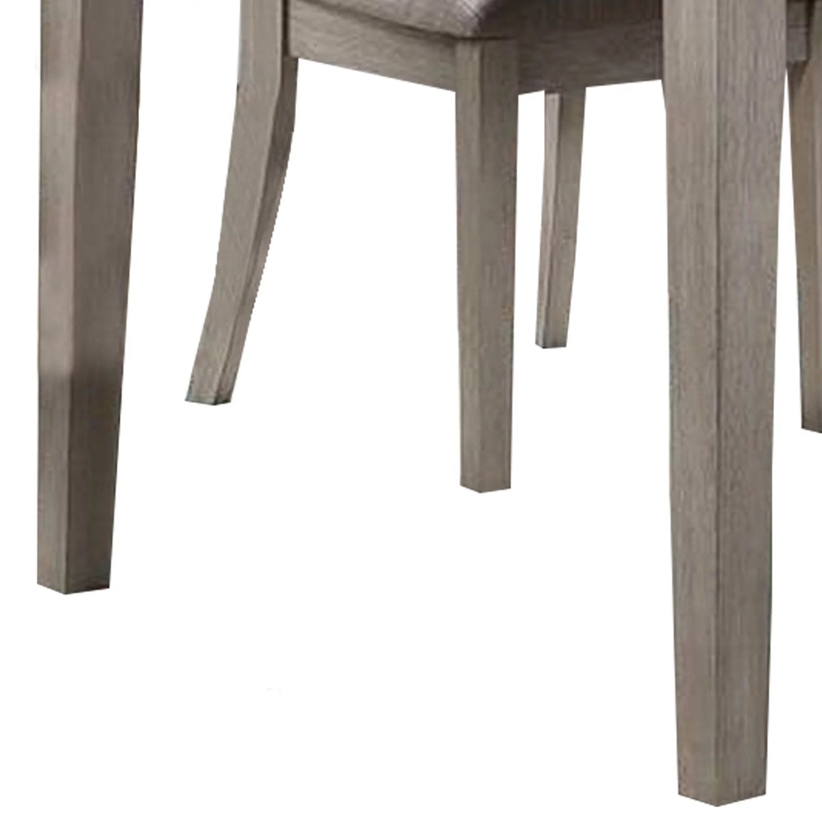 5 Piece Light Gray Dining Set M51592