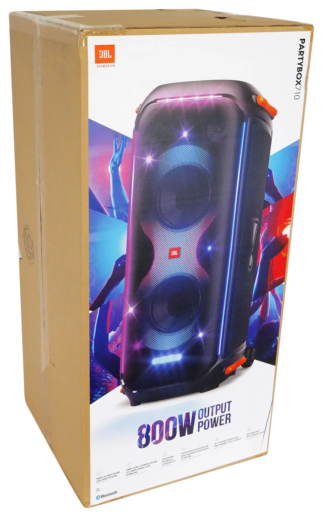 Portable Bluetooth Party Speaker with Wireless Mics M6428