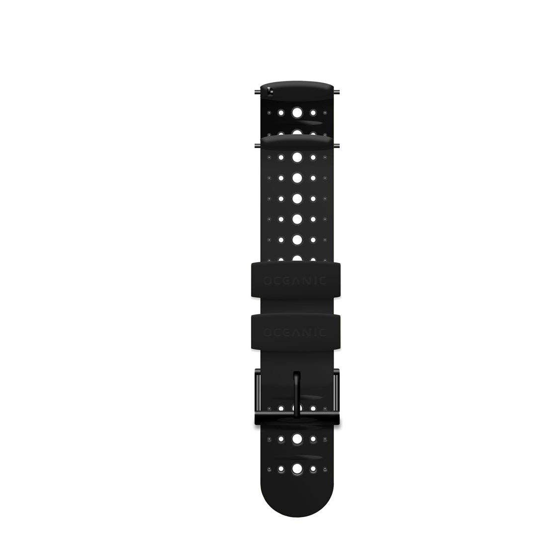 Blue/Satin Dive Computer Strap Set T813
