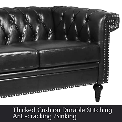 Blue Velvet 3-Seater Sofa H654611