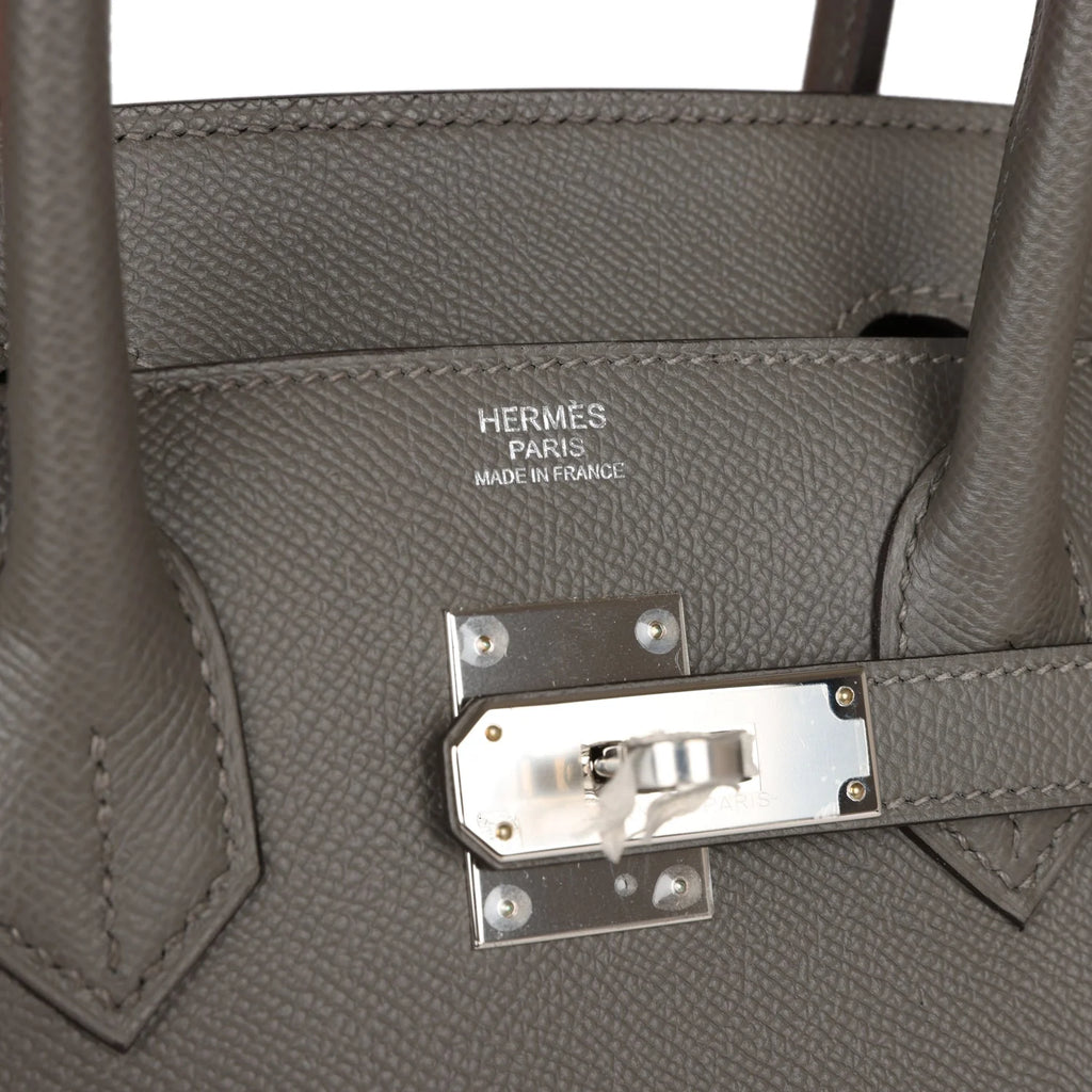 Gris Meyer Epsom Leather 30 Bag N585881