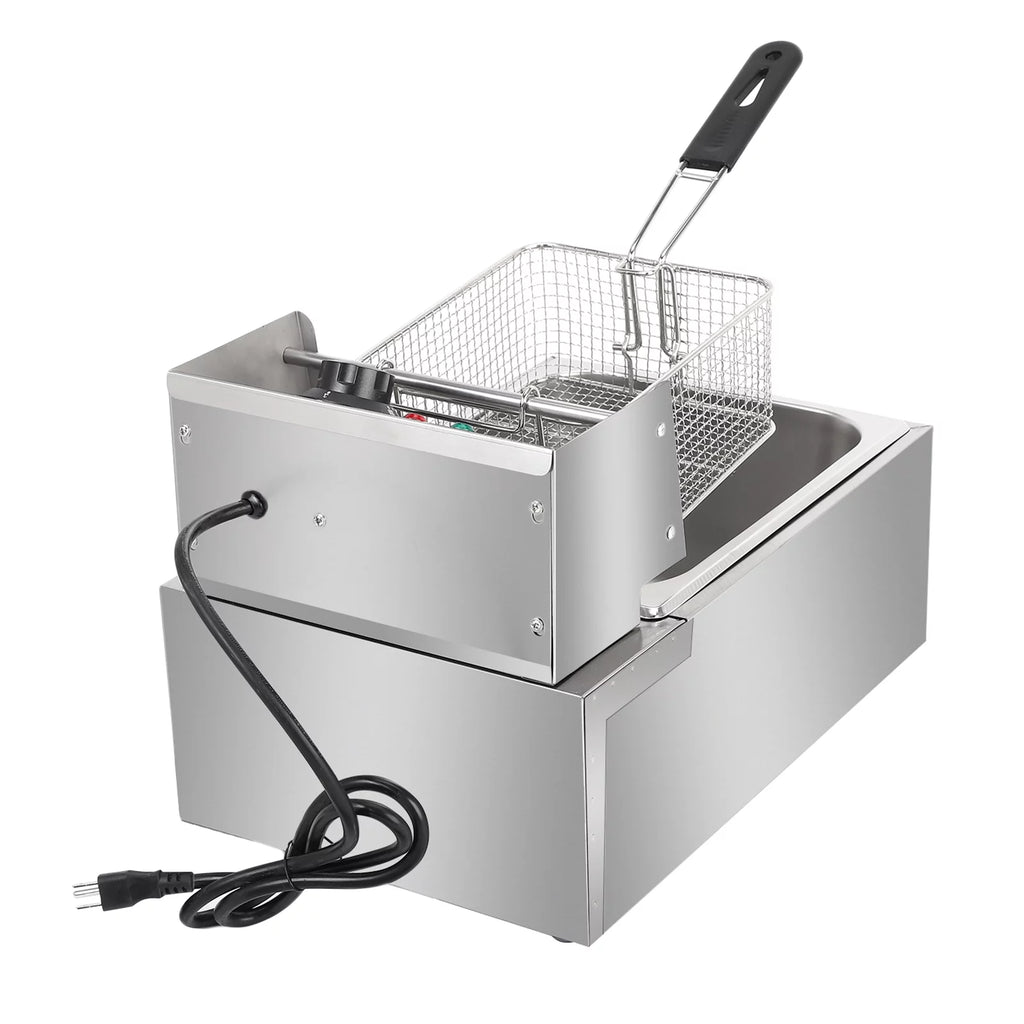 2500W Stainless Steel Deep Fryer with Basket E81728