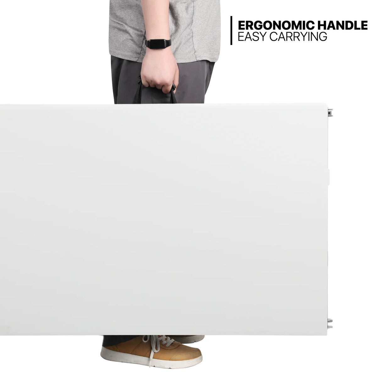 10 Pack 8Ft White Folding Plastic Utility Table Y3172