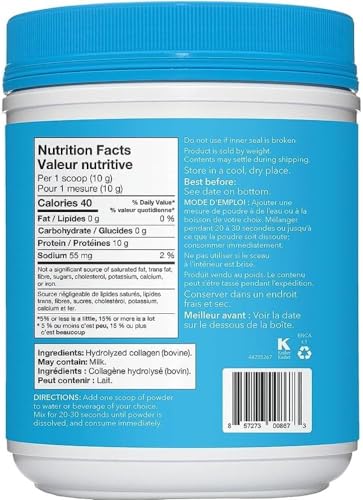 Unflavoured Collagen Peptides, 567 GR S471