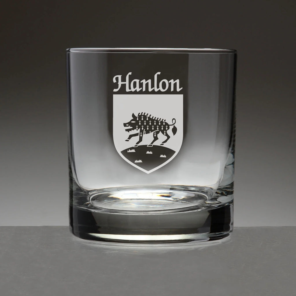 Irish Coat of Arms Tumbler Glasses Set of 4 N9521