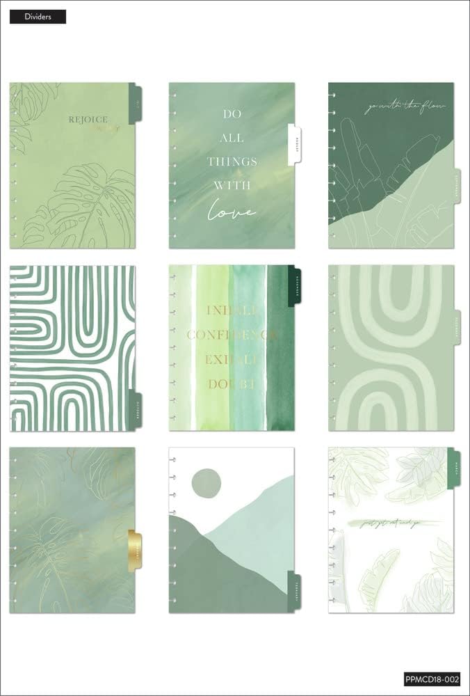 18 Month Daily Weekly Monthly Disc-Bound Planner 7” x 9 ¼” N3861