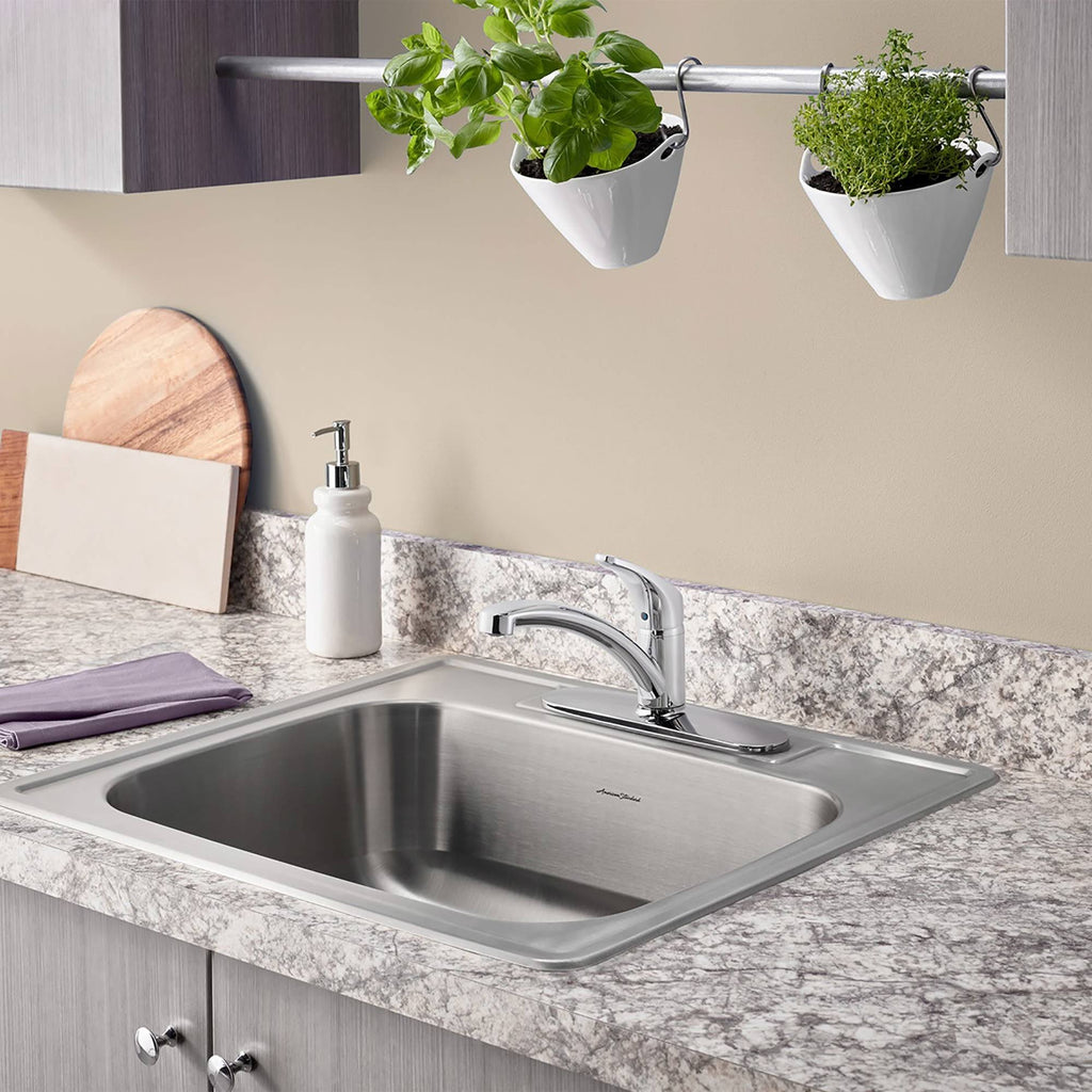 Polished Chrome Single Handle Kitchen Faucet E792419