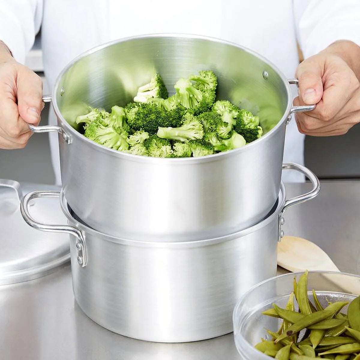 5 Quart Rice Vegetable Steamer Set O787