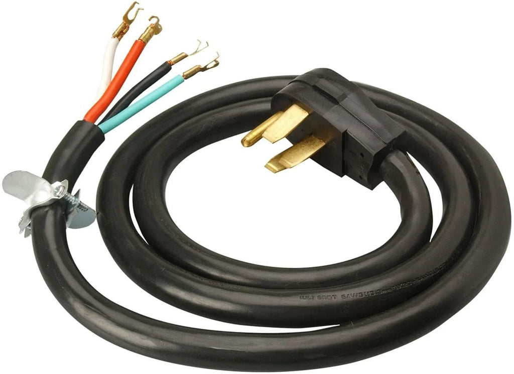 50-Amp Range and Dryer Appliance Cord, Black, 6-Feet A53840
