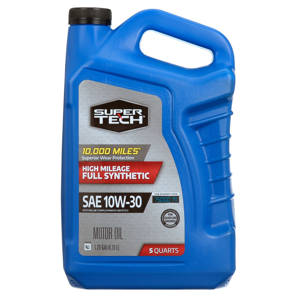 10W-30 Full Synthetic Motor Oil, 5 Quarts G25797