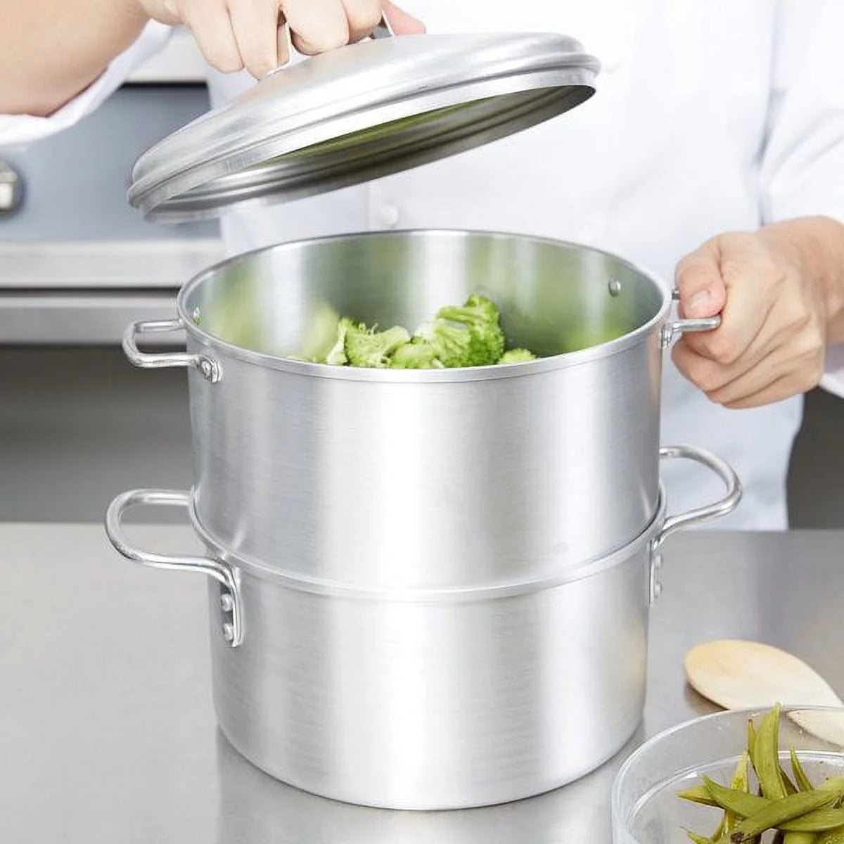5 Quart Rice Vegetable Steamer Set O787