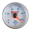 2-1/16 inch 0-100 PSI Electrical Oil Pressure Gauge W4688