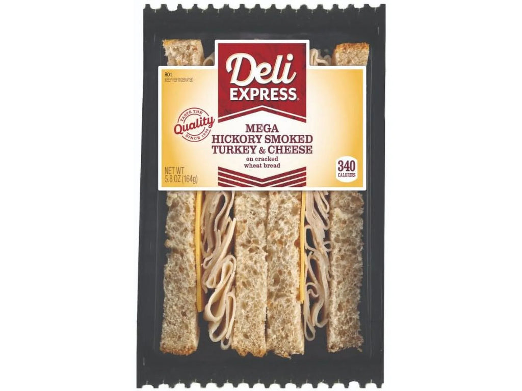 Mega Smoked Turkey & Cheese 5.8oz (PACK OF 8) F59082
