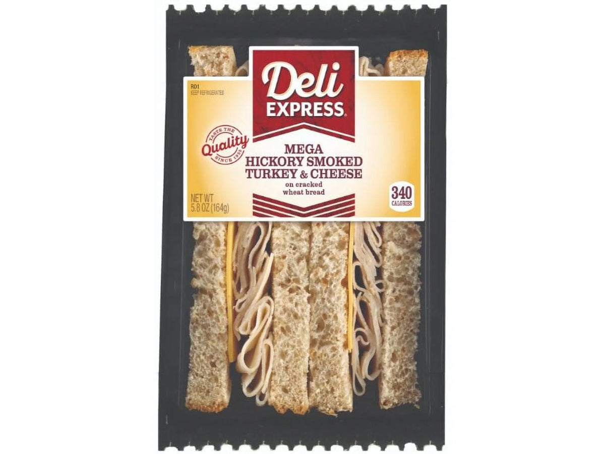 Mega Smoked Turkey & Cheese 5.8oz (PACK OF 8) F59082