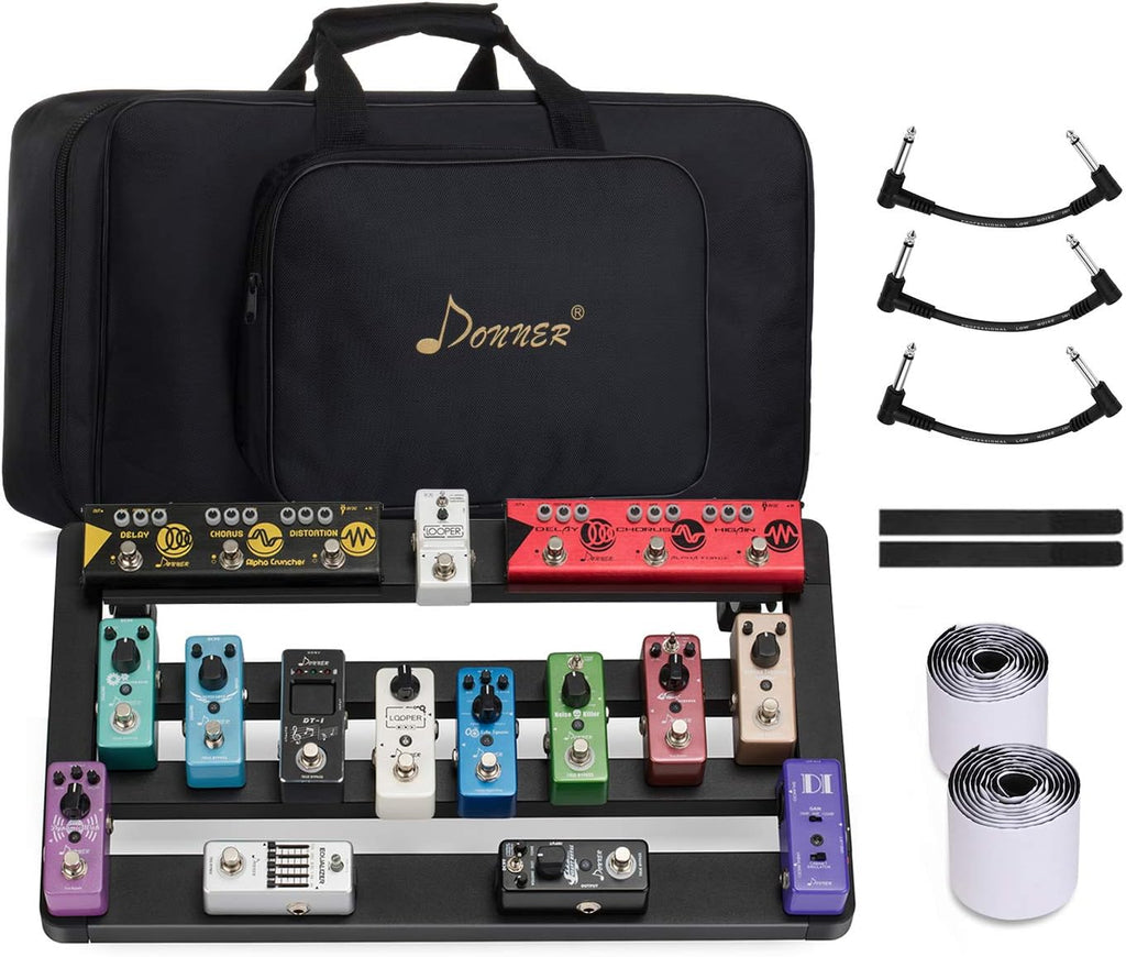Disassembled Pedalboard 20'' x 8'' with Bag N3093