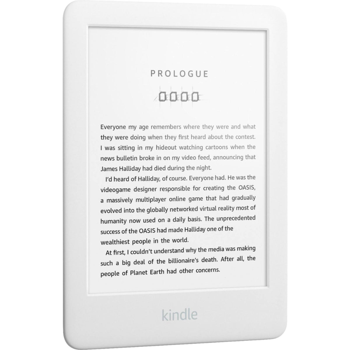 White 4GB Kindle V1441