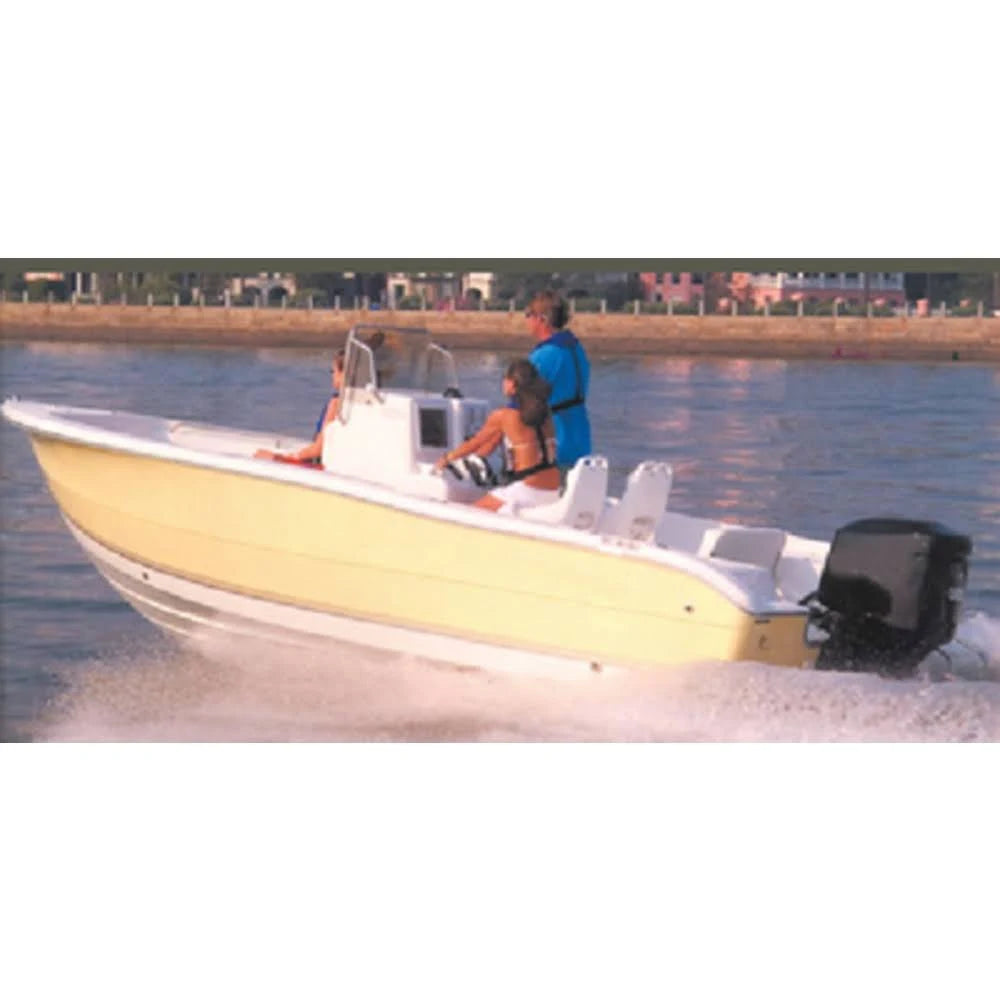 TO-FIT Cover for V-Hull Center Console Fishing Boat with High Bow Rails G140