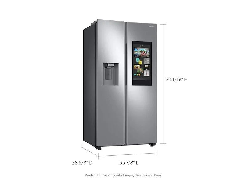 22 Cu. Ft. Stainless Side by Side Refrigerator F508264