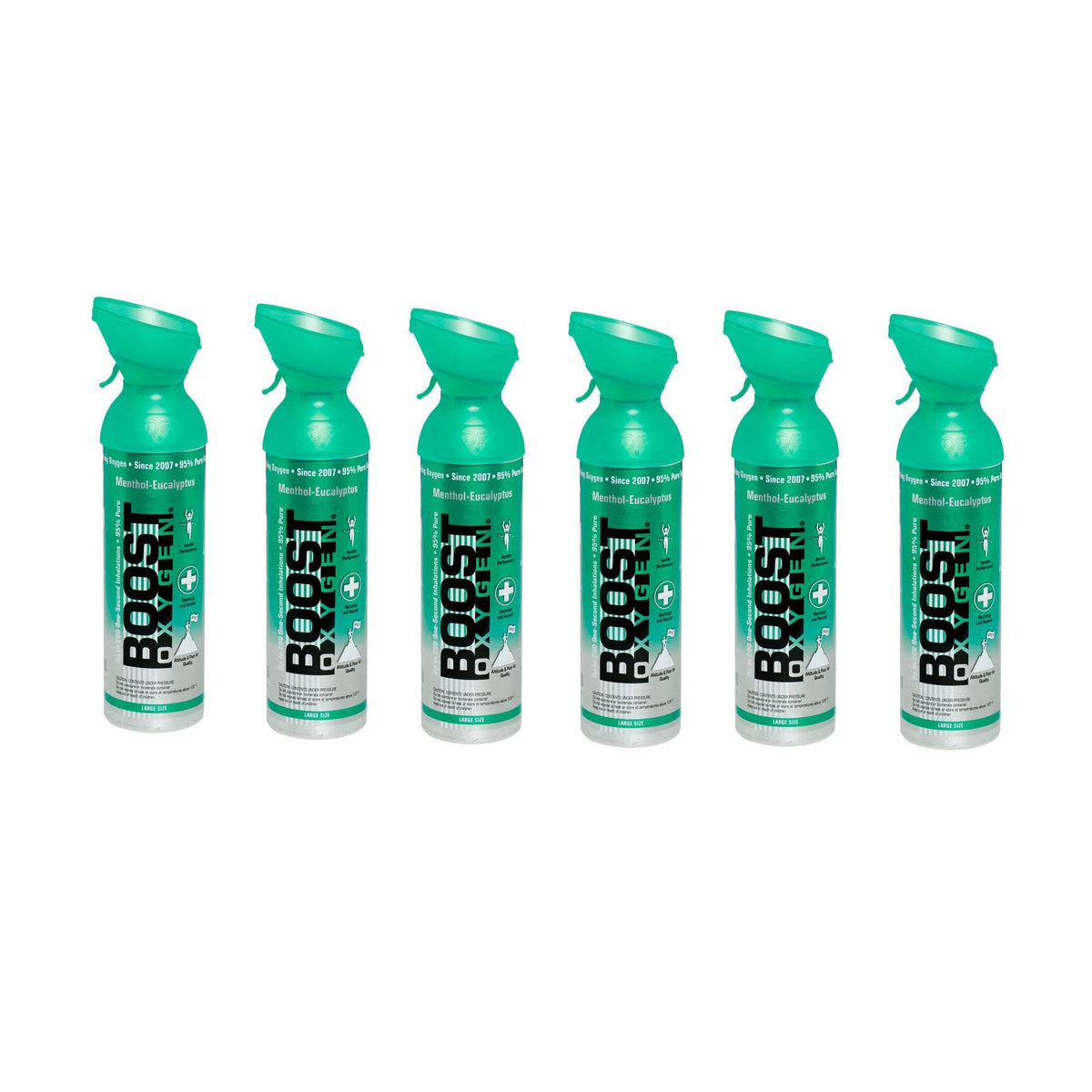 10 Liter Oxygen Canister Menthol Eucalyptus 6 Pack Q961
