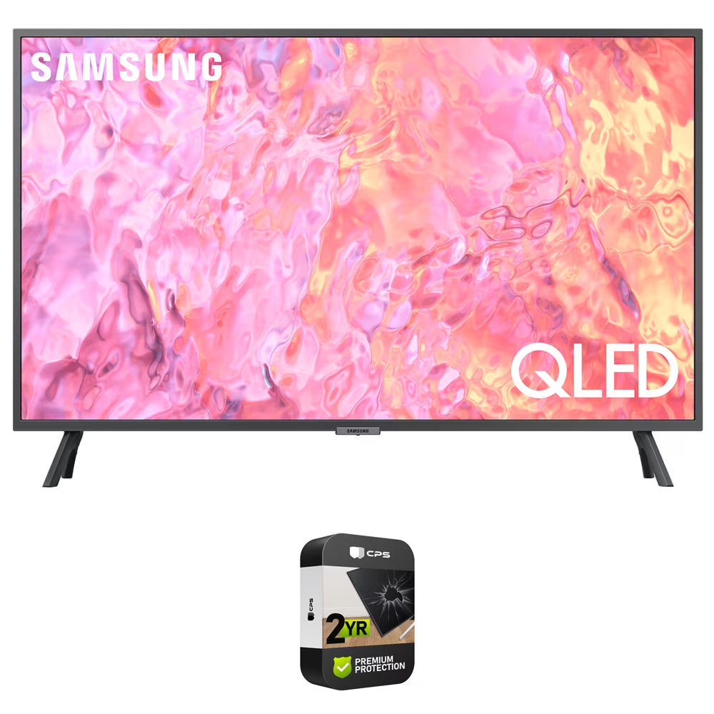 55 Inch QLED 4K Smart TV Bundle with 2 YR CPS Enhanced Protection Pack I9960