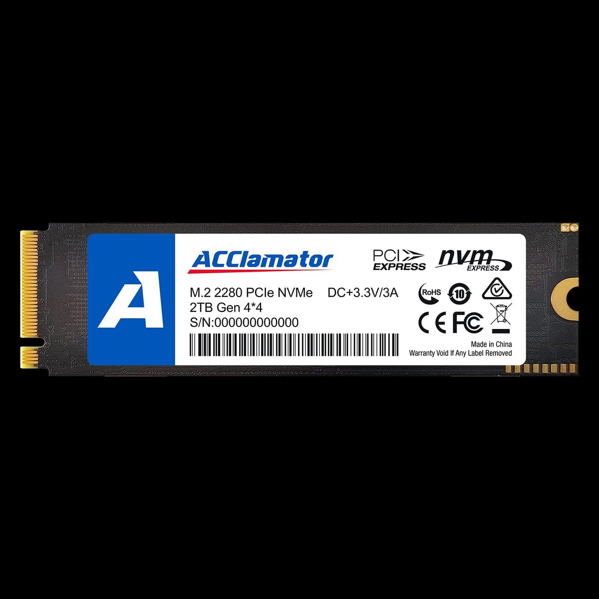 1TB M.2 NVMe Internal Gaming SSD Solid State Drive Gen4 PCIe 4.0 M.2 2280 P27224