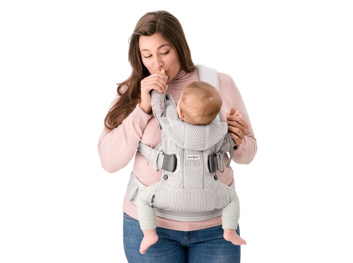 Navy Blue Mesh Baby Carrier H2075