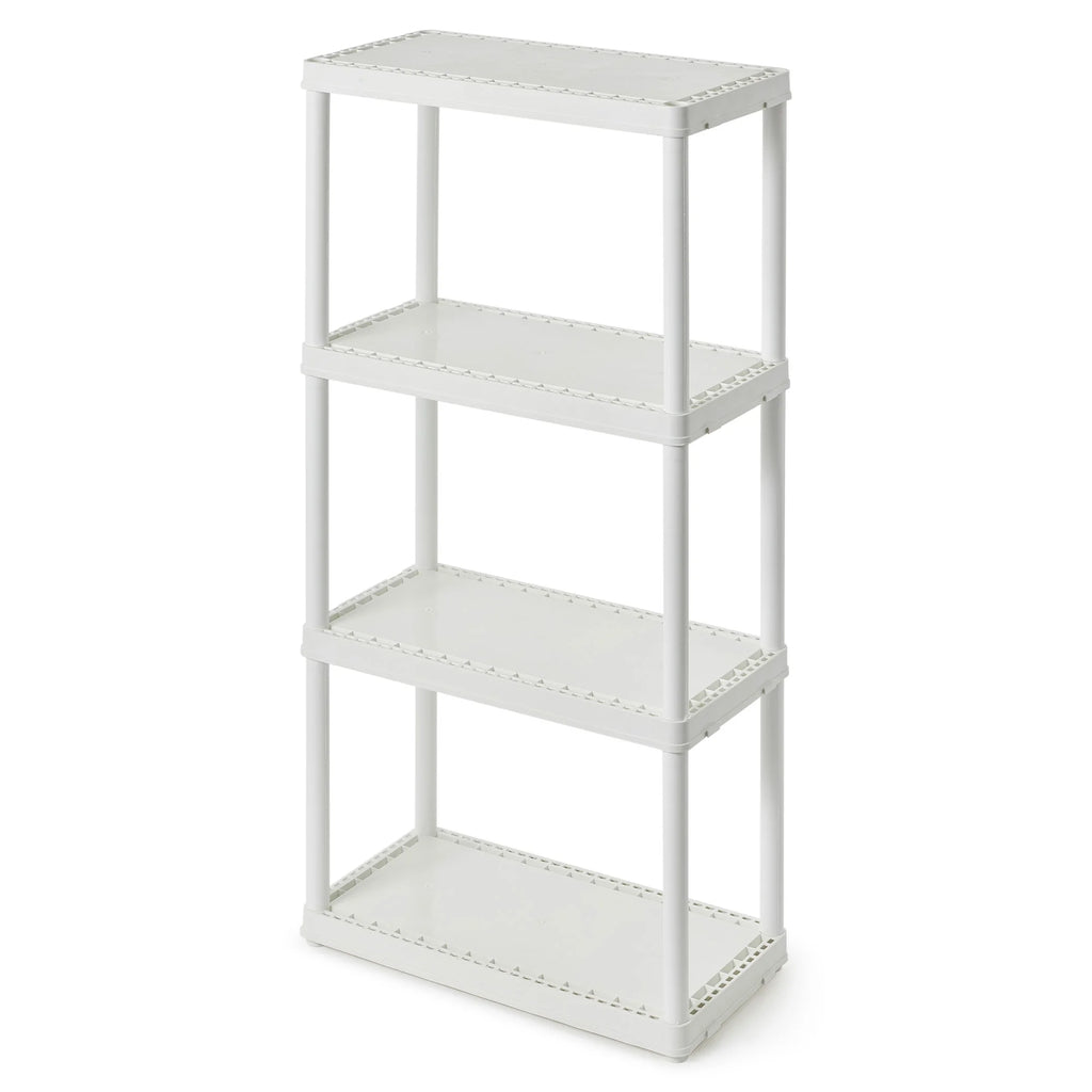 4 Shelf White Storage Unit X207