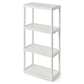 4 Shelf White Storage Unit X207