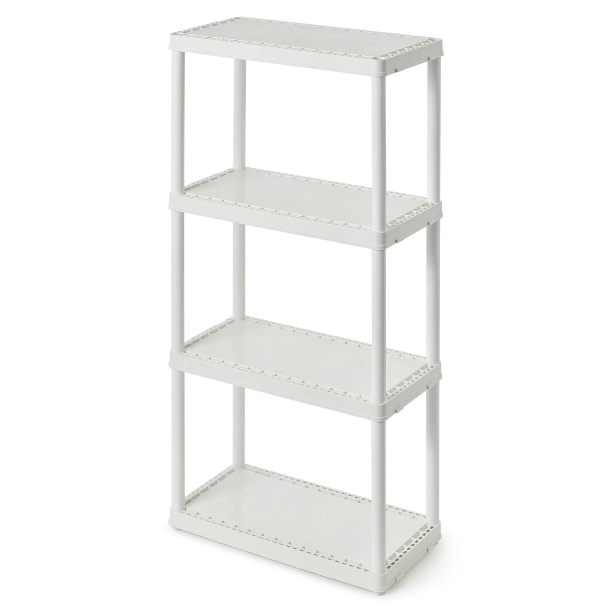 4 Shelf White Storage Unit X207