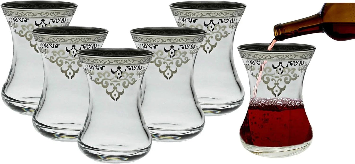 Stemless Wine Glasses Set Of 6 4.75 Oz H5827