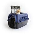24 Blue 2-Door Plastic Pet Carrier X145997