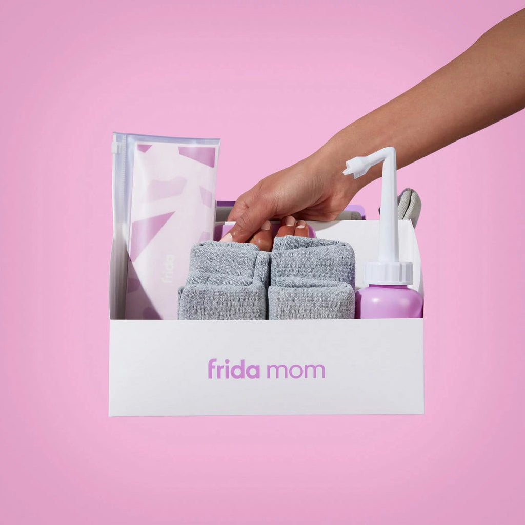 Postpartum C-Section Recovery Care Kit with Peri Bottle and Disposable Underwear N883